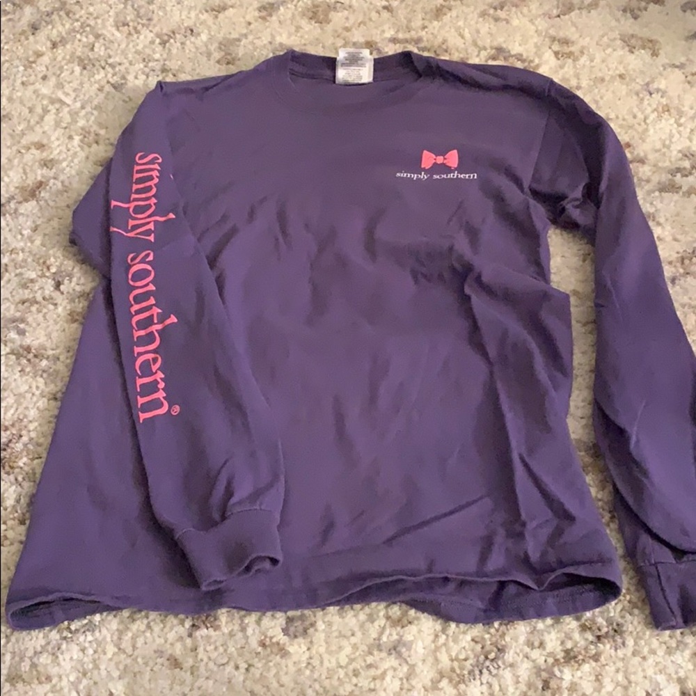 Simply southern breast cancer shirt